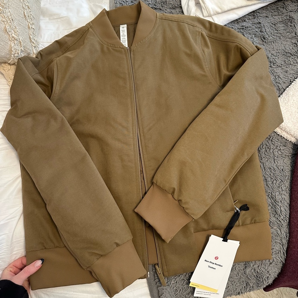 Lululemon bomber jacket
